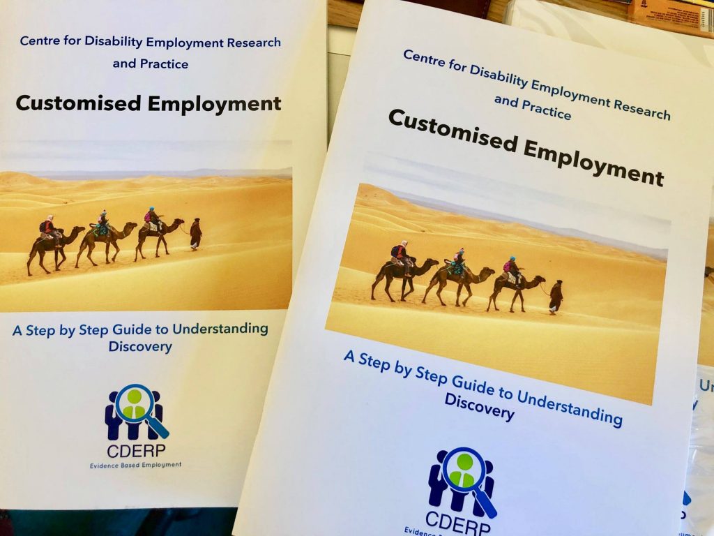 customised employment discovery guide